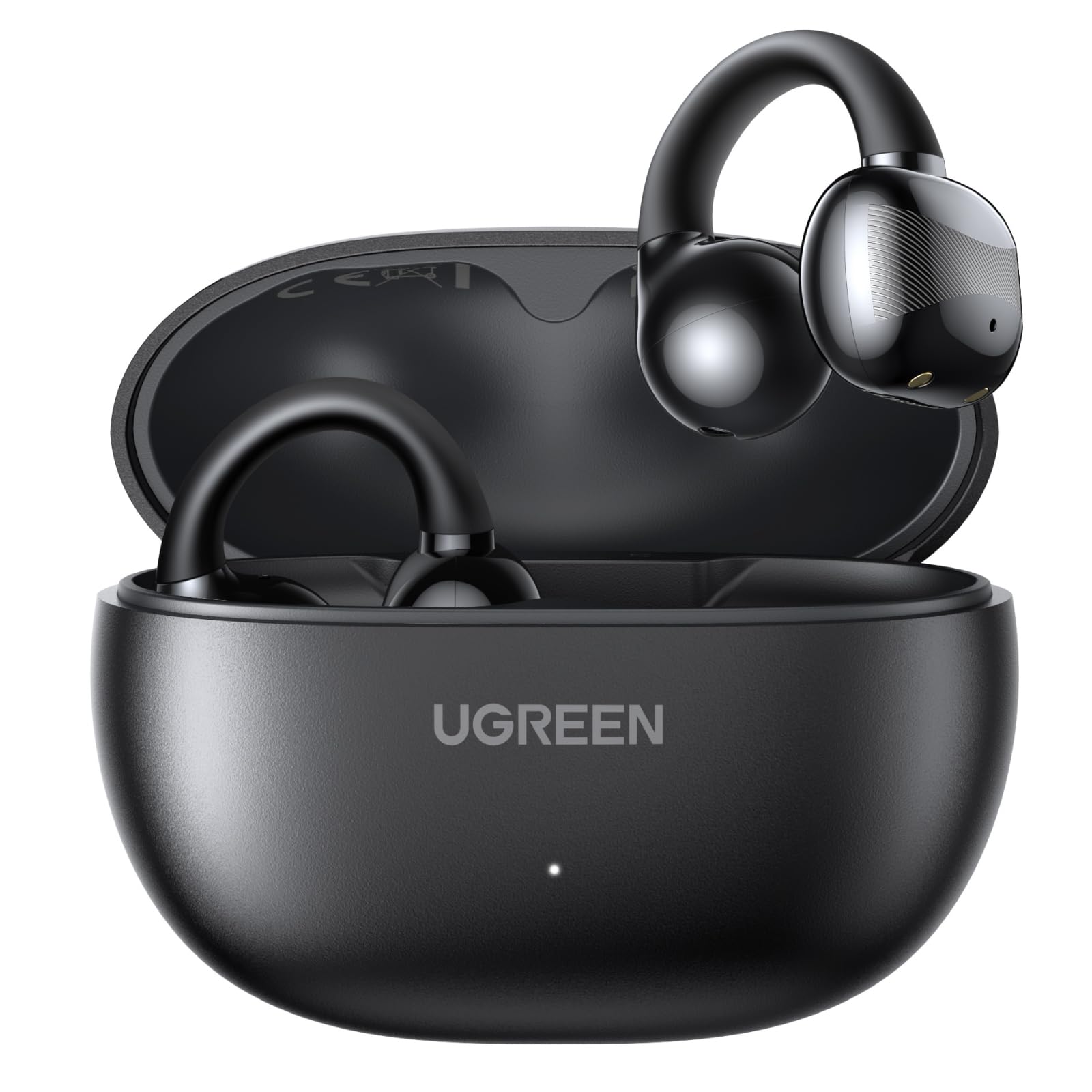 UGREEN Open Ear Wireless Headphones Bluetooth 5.4, 12mm Driver Sports Earphones with ENC, Fast Charging for 30 Hours Playtime, Compatible with iPhone Android and Bluetooth Devices,Suitable for Running