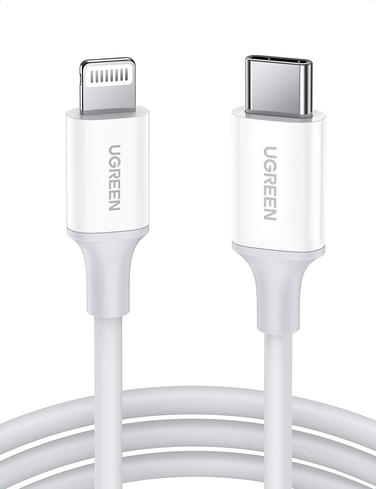 UGREEN USB C to Lightning Cable- 3FT MFi Certified PD Fast Charging Lightning Cord Compatible with iPhone 16/15/14/14 Pro/13/13 Pro/12/12 Pro/11, MacBook, iPad, AirPods Pro