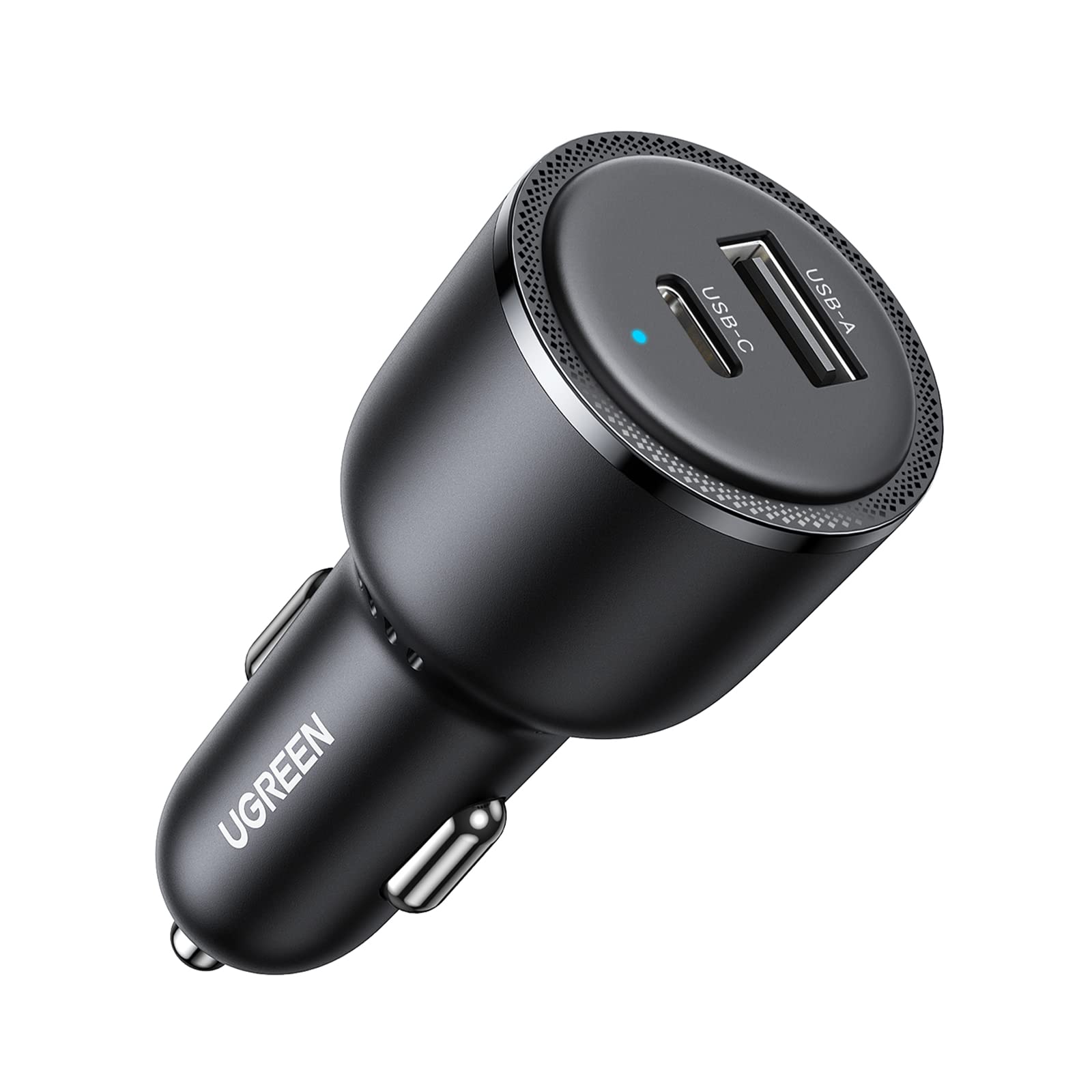 UGREEN 25W MagFlow Wireless Fast Charging Cradle Mount with 63W USB C Car Charger Adapter