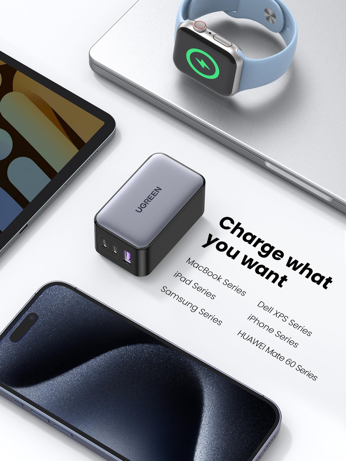 UGREEN 65W USB-C Charger with 100W USB-C Cable Bundle 8 UGREEN 65W USB-C Charger with 100W USB-C Cable Bundle